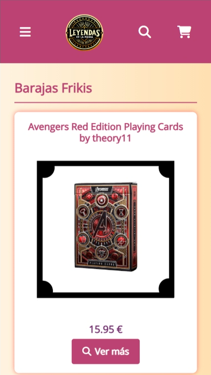 Después: tienda lista para vender